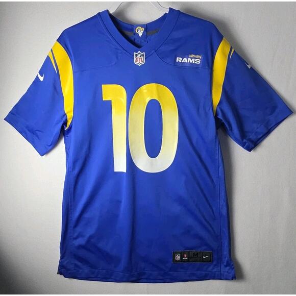 Cooper‎ Kupp #10 NFL Los Angeles Rams Nike Dri-Fit On Field Jersey Men's SZ LG - Picture 1 of 12